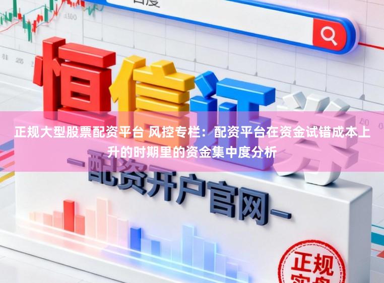 正规大型股票配资平台 风控专栏：配资平台在资金试错成本上升的时期里的资金集中度分析